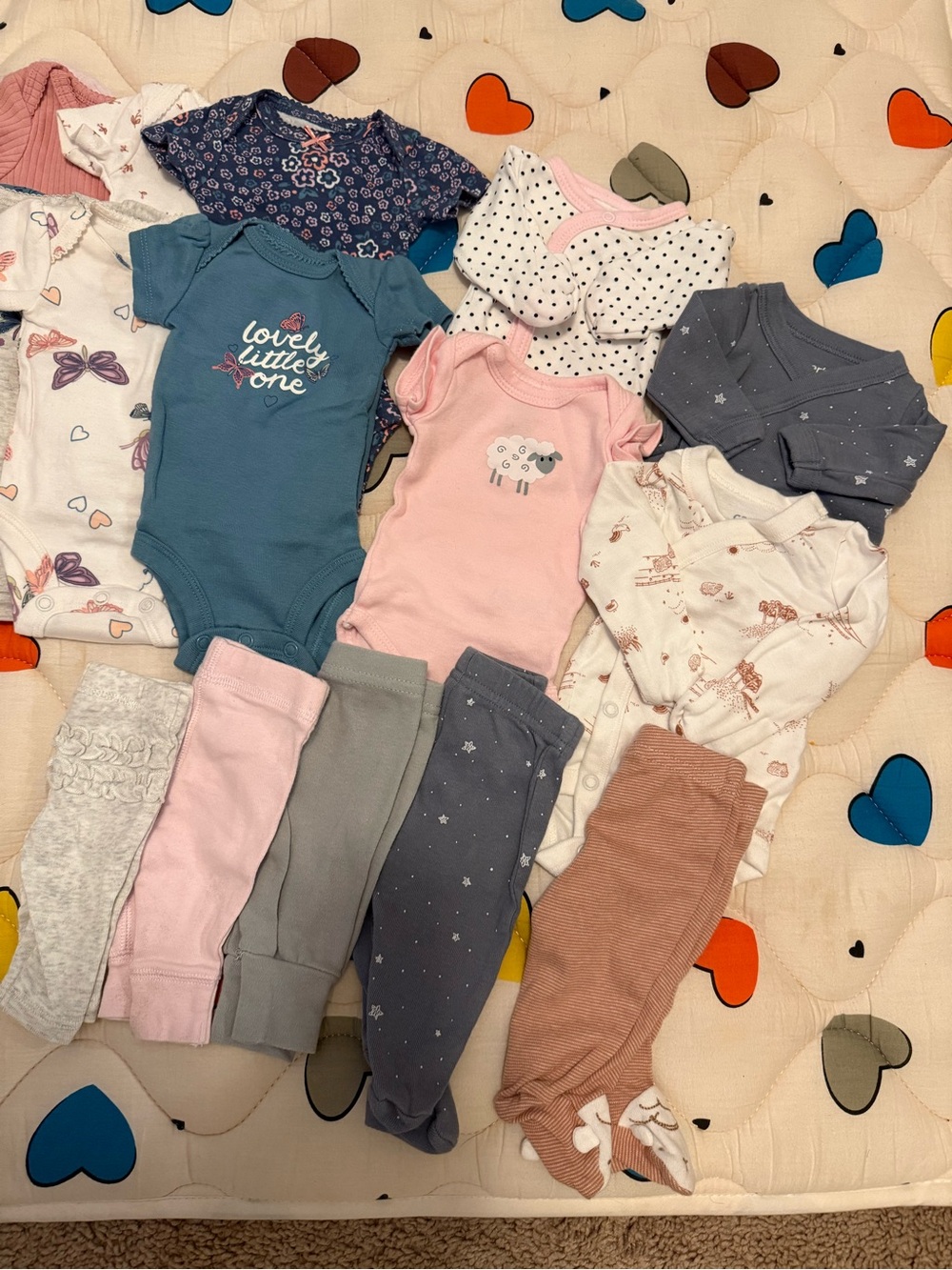 Mixed Baby Girl Preemie Bundle- Multicolor - Picture 6 of 6